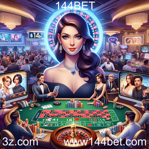 Experiência Imersiva no Cassino Ao Vivo do 144BET